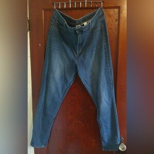 Time and Tru High Rise Blue Jeans